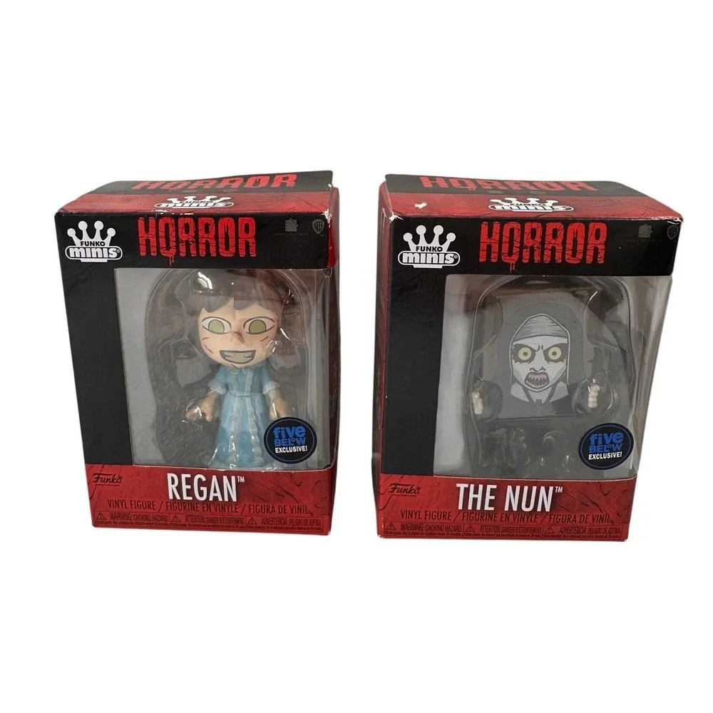 Funko Minis Horror Regan The Exorcist & The Nun Five Below Exclusive Figures Set